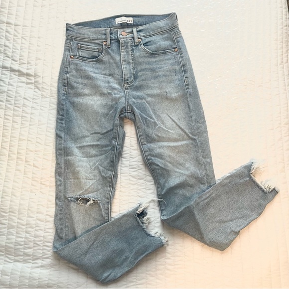 Loft Distressed Jeans - Picture 2 of 5